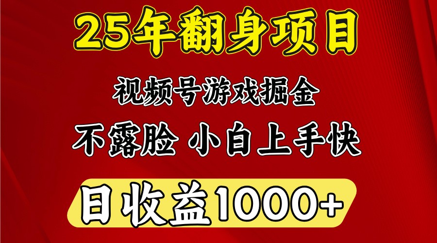 一天收益1000+ 25年开年落地好项目 - 比牛网比牛网网赚学习知识比牛网