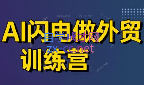 大卫·AI闪电做外贸训练营(更新5月)比牛网网赚学习知识比牛网