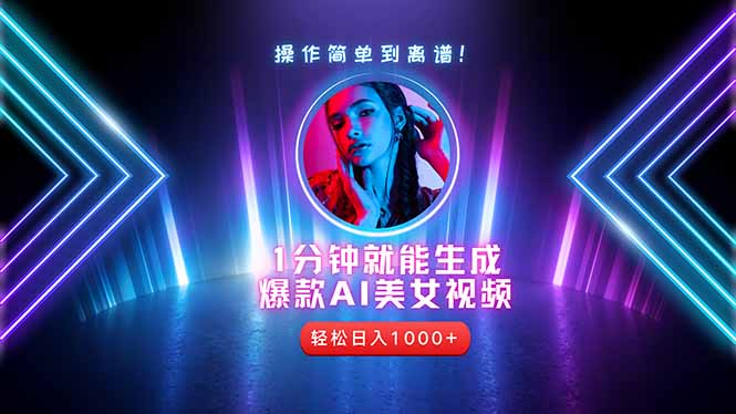 2025年最强副业:用AI做短视频,从零开始打造爆款账号!比牛网网赚学习知识比牛网