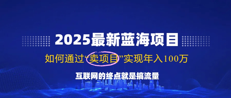 2025最新蓝海项目,零门槛轻松复制,月入10万+,新手也能操作!比牛网网赚学习知识比牛网
